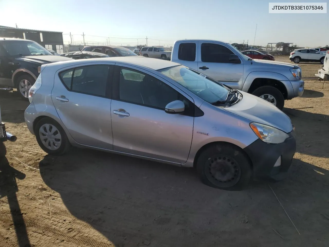 JTDKDTB33E1075346 2014 Toyota Prius C