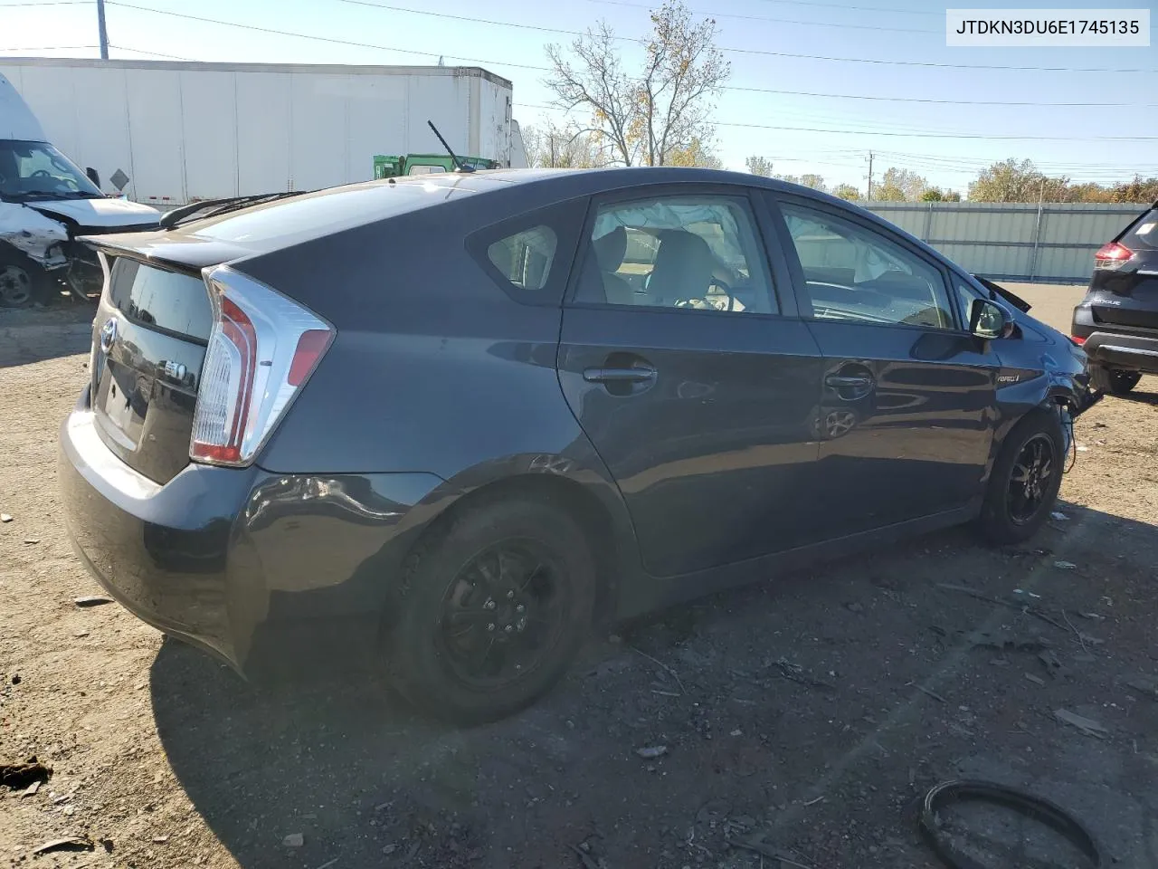 JTDKN3DU6E1745135 2014 Toyota Prius