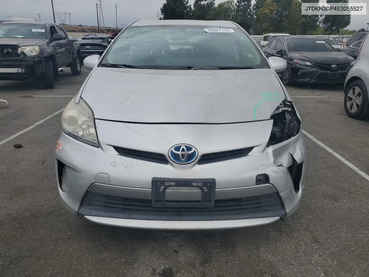 2014 Toyota Prius Plug-In VIN: JTDKN3DP4E3055527 Lot: 76627104