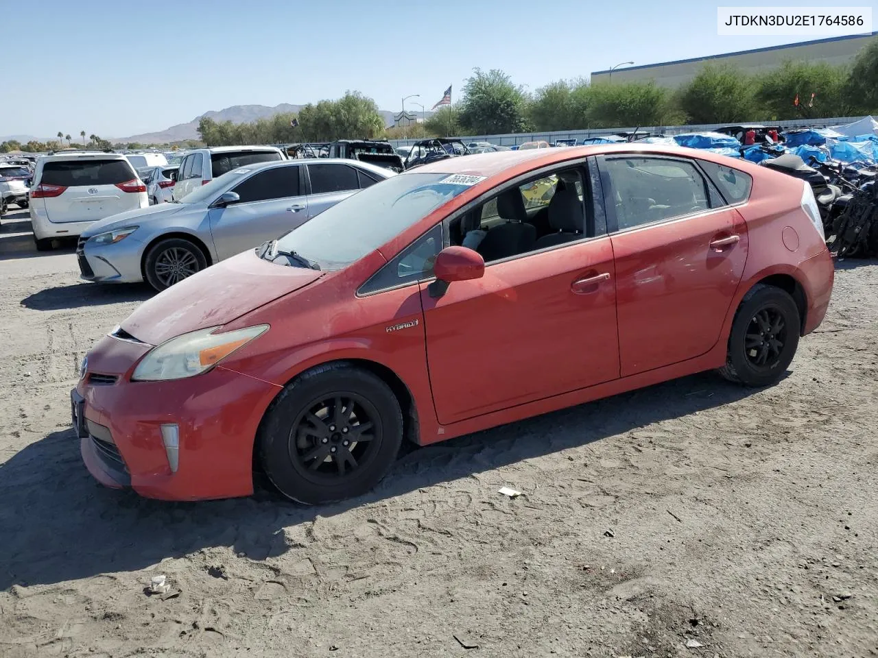 JTDKN3DU2E1764586 2014 Toyota Prius