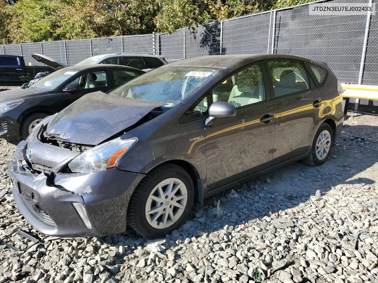 2014 Toyota Prius V VIN: JTDZN3EU7EJ002433 Lot: 76671784