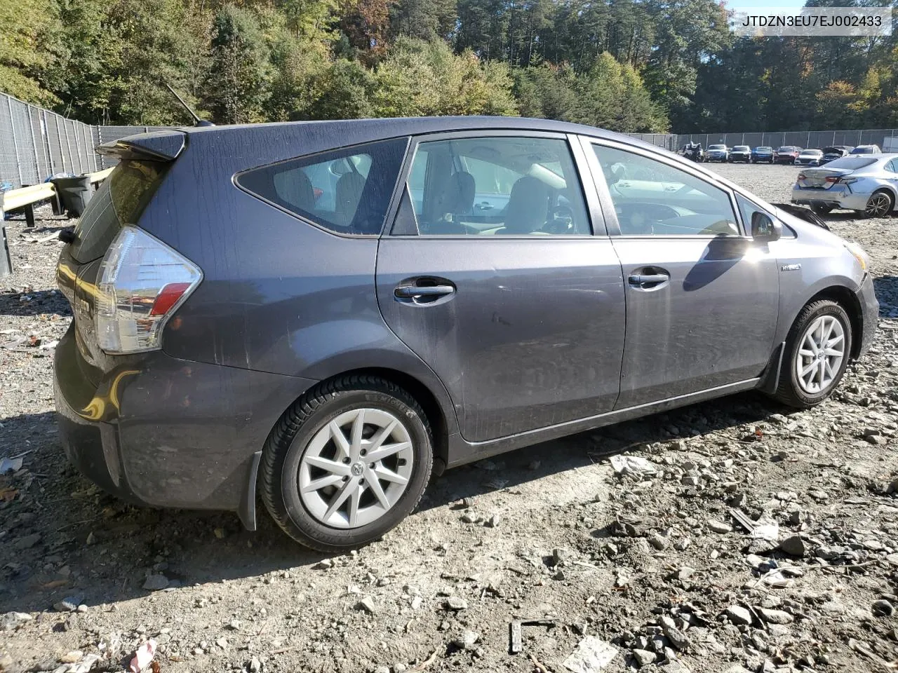 2014 Toyota Prius V VIN: JTDZN3EU7EJ002433 Lot: 76671784