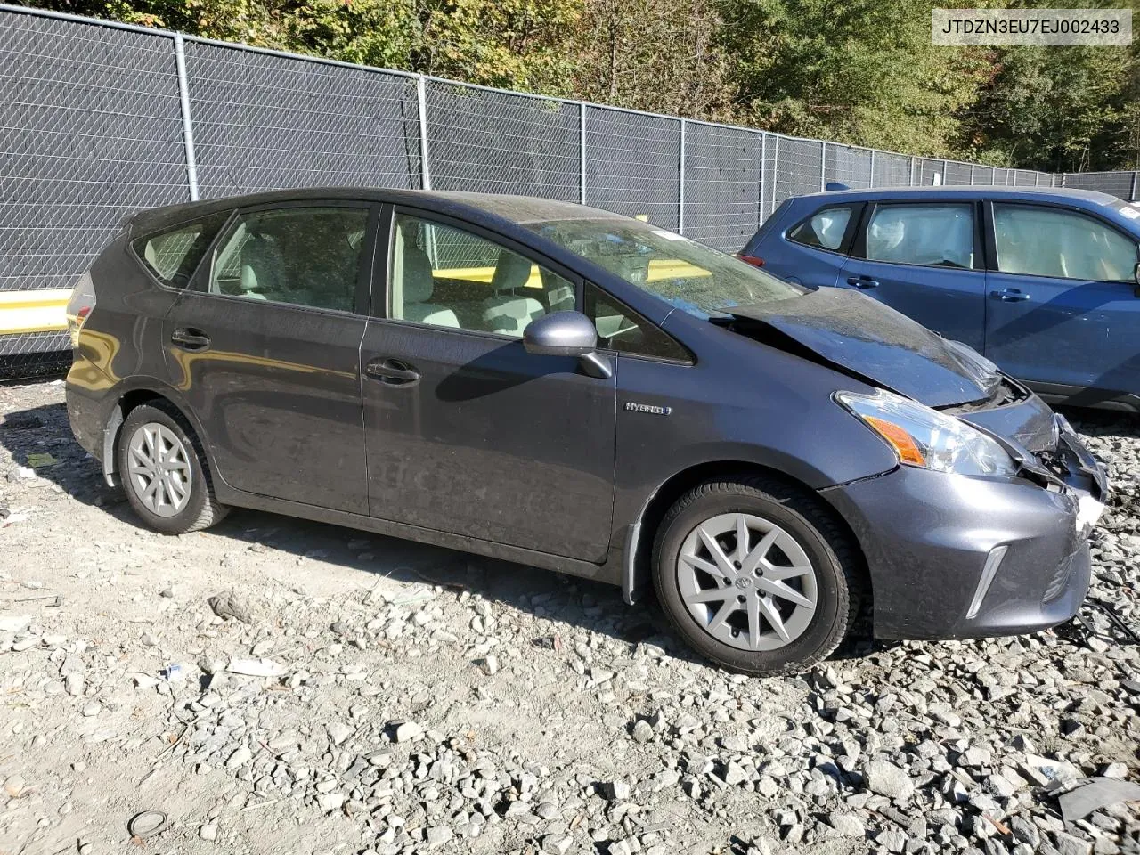 2014 Toyota Prius V VIN: JTDZN3EU7EJ002433 Lot: 76671784