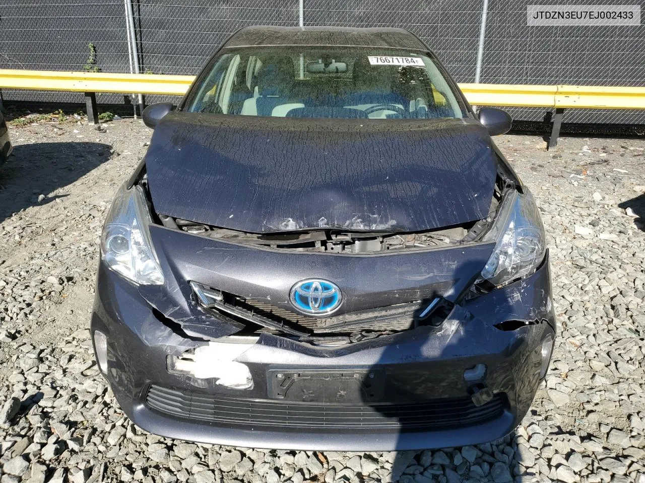 2014 Toyota Prius V VIN: JTDZN3EU7EJ002433 Lot: 76671784