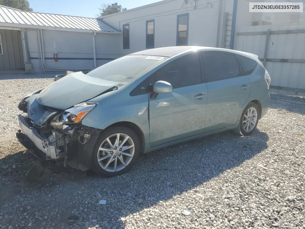 2014 Toyota Prius V VIN: JTDZN3EU0E3357285 Lot: 76722984