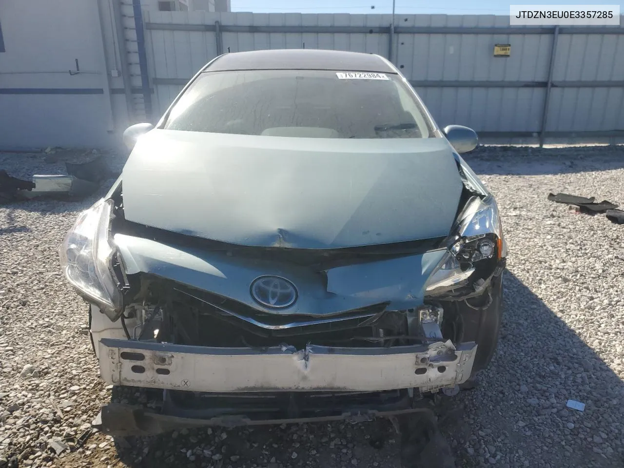 JTDZN3EU0E3357285 2014 Toyota Prius V