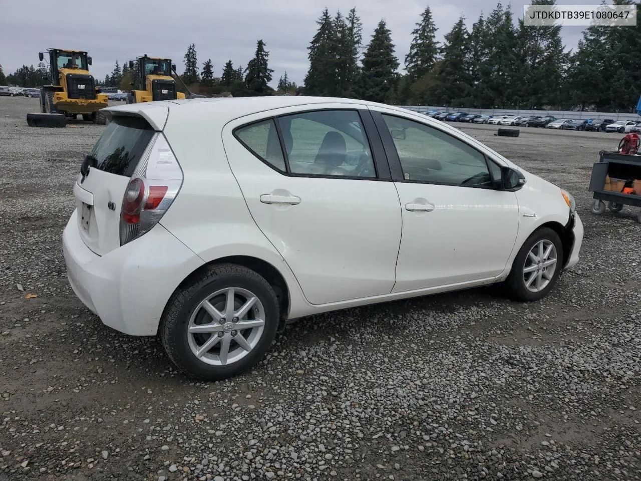 2014 Toyota Prius C VIN: JTDKDTB39E1080647 Lot: 76840324