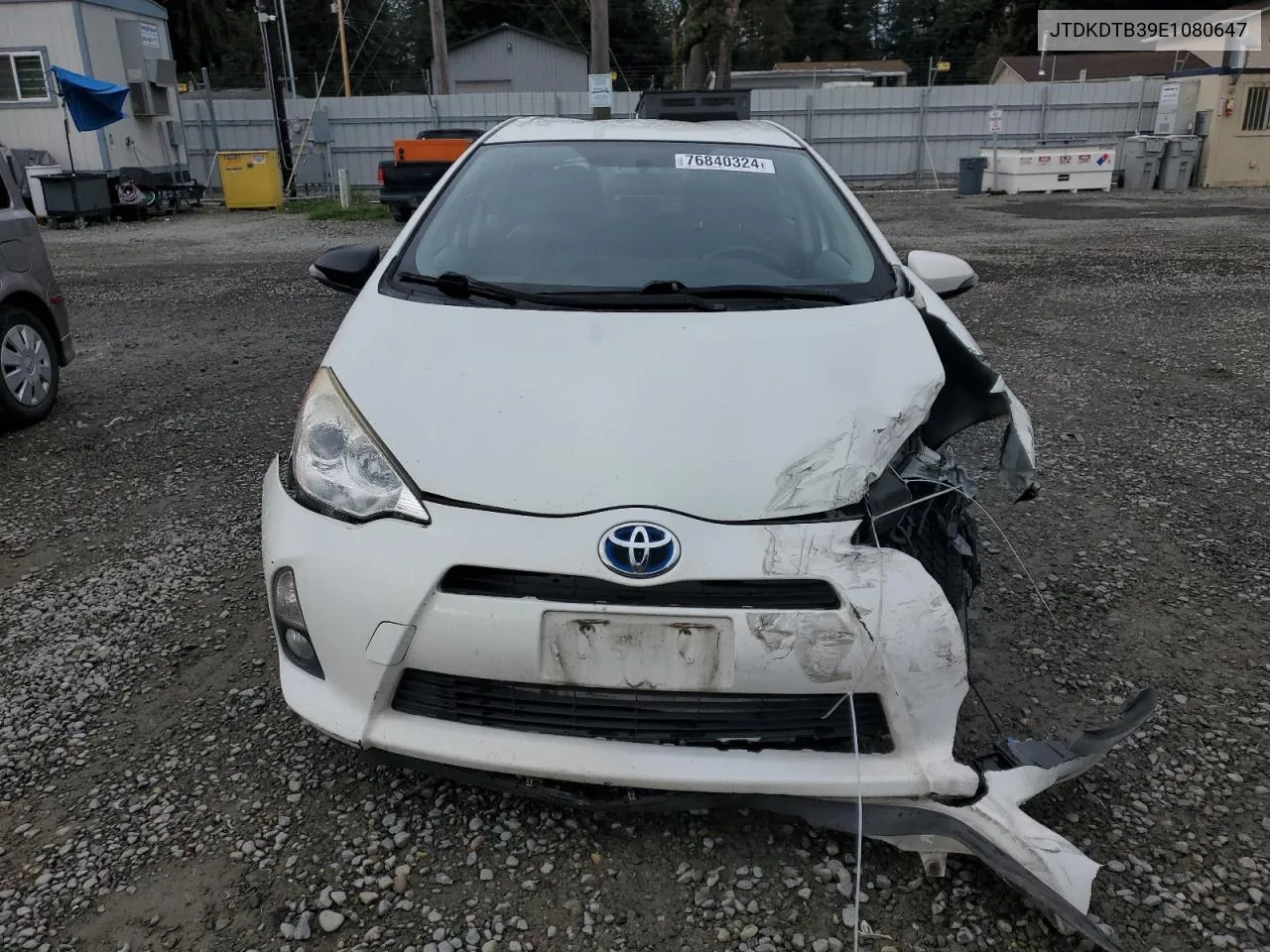 JTDKDTB39E1080647 2014 Toyota Prius C