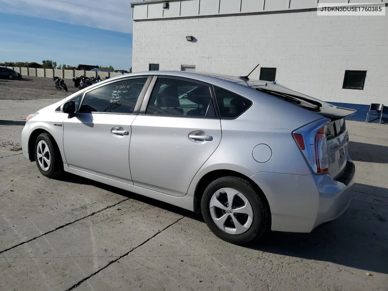 2014 Toyota Prius VIN: JTDKN3DU5E1760385 Lot: 76924024