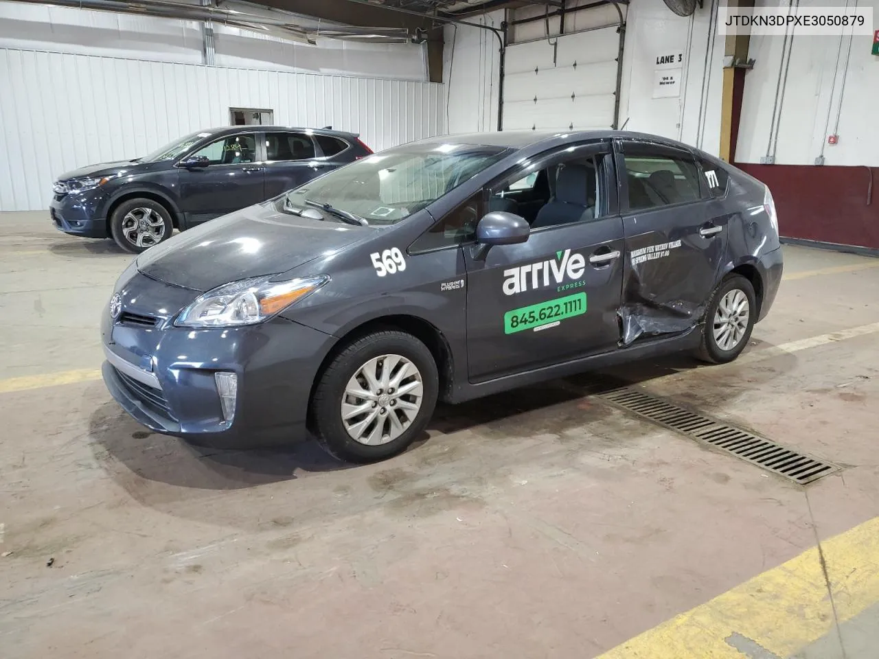 2014 Toyota Prius Plug-In VIN: JTDKN3DPXE3050879 Lot: 76924114