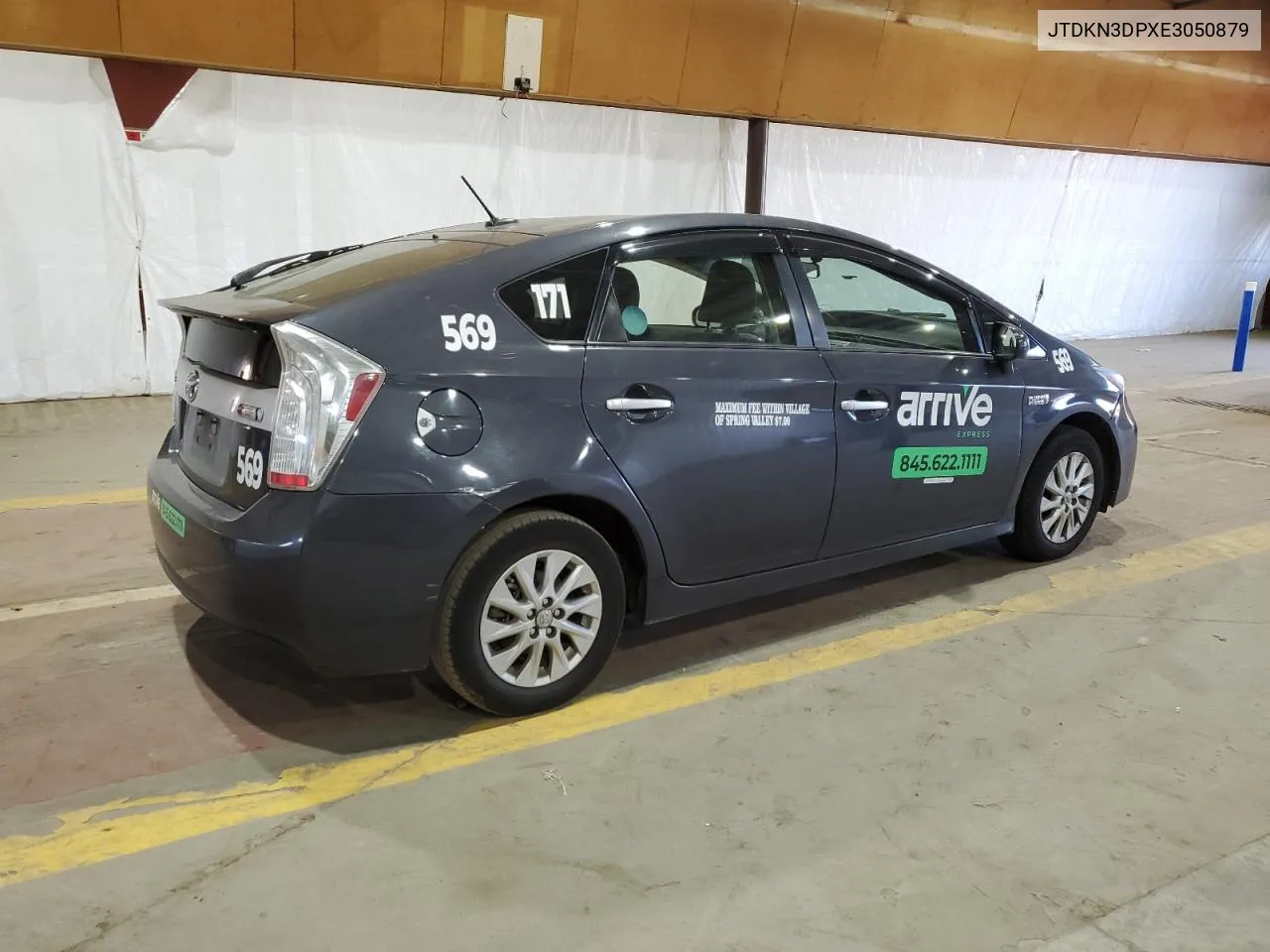 JTDKN3DPXE3050879 2014 Toyota Prius Plug-In