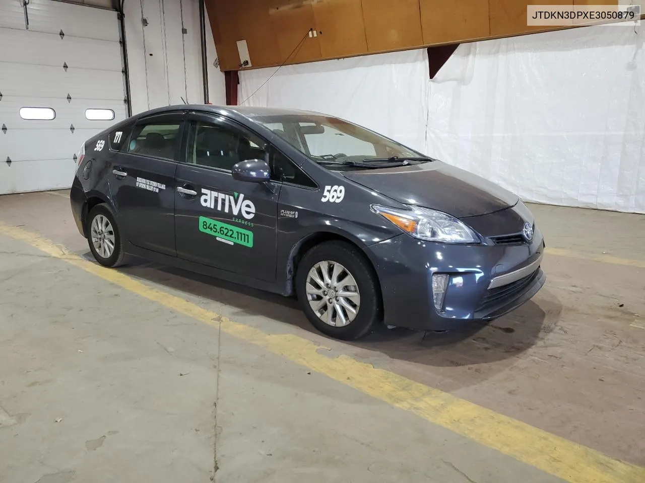 JTDKN3DPXE3050879 2014 Toyota Prius Plug-In