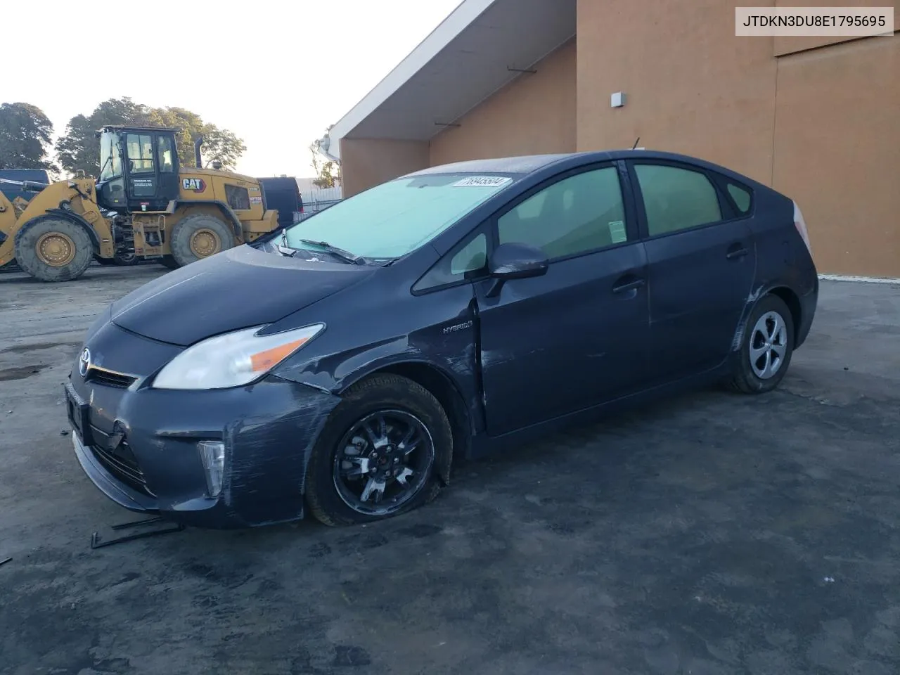 2014 Toyota Prius VIN: JTDKN3DU8E1795695 Lot: 76945504