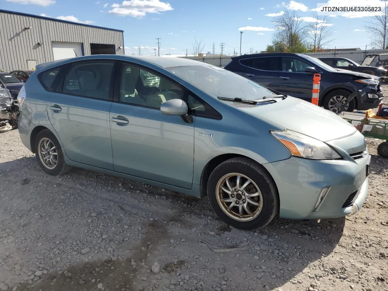 2014 Toyota Prius V VIN: JTDZN3EU6E3305823 Lot: 76986434