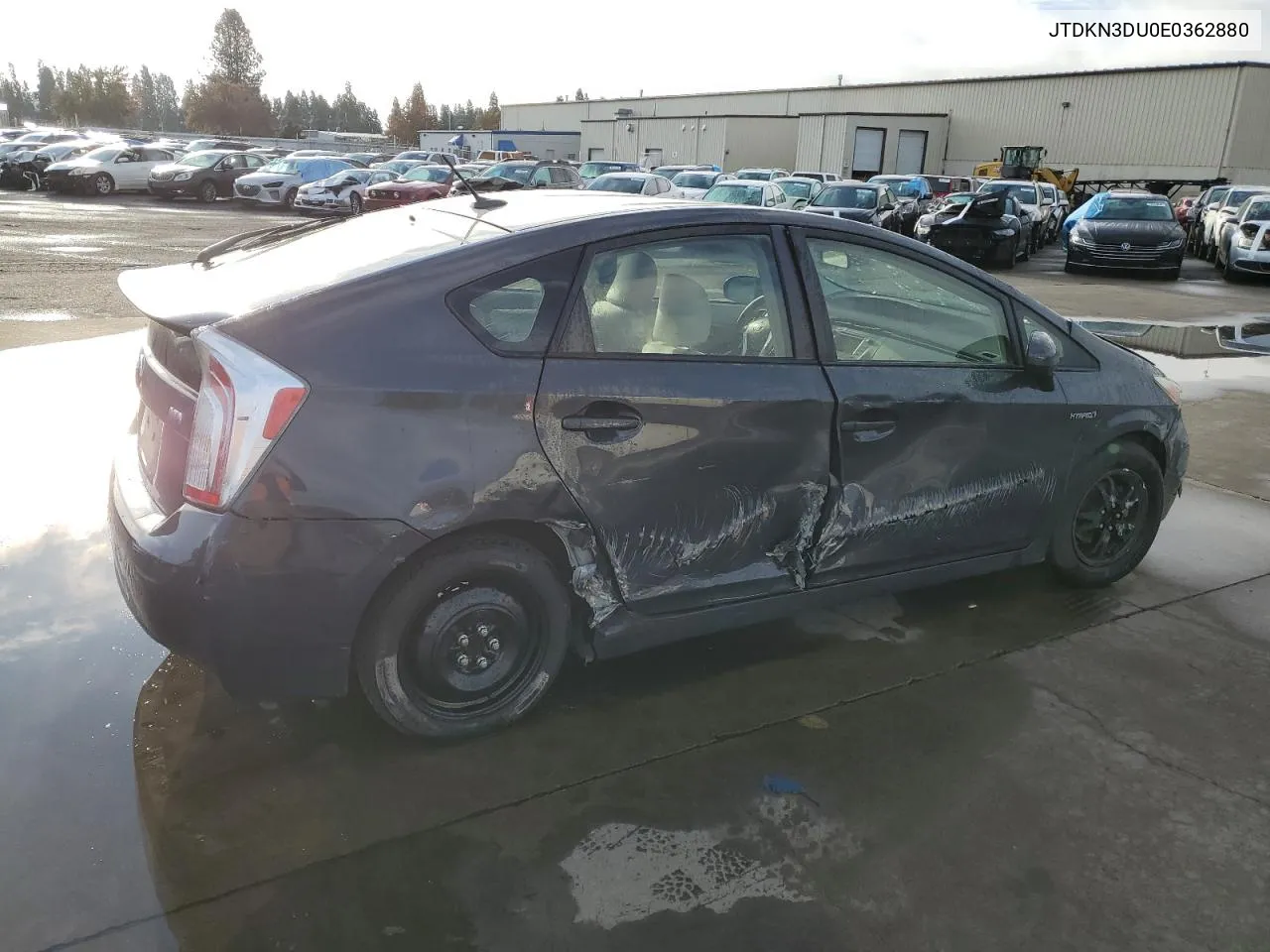 JTDKN3DU0E0362880 2014 Toyota Prius