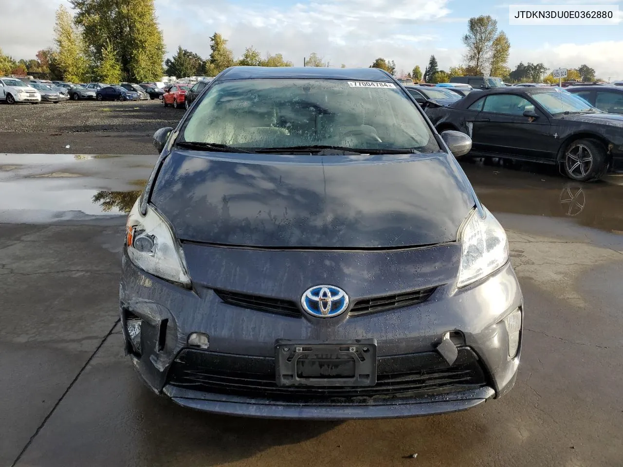 JTDKN3DU0E0362880 2014 Toyota Prius