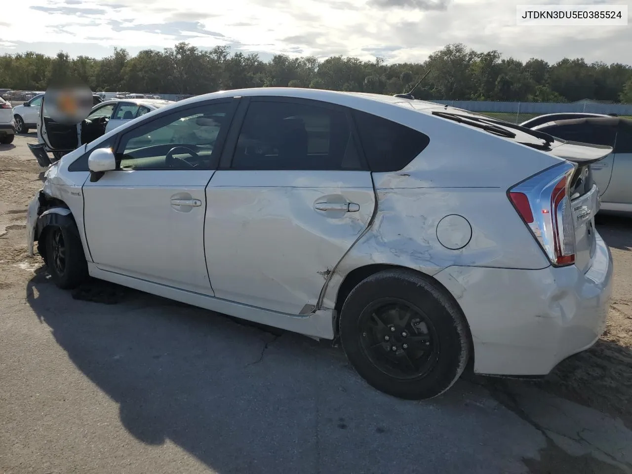 JTDKN3DU5E0385524 2014 Toyota Prius