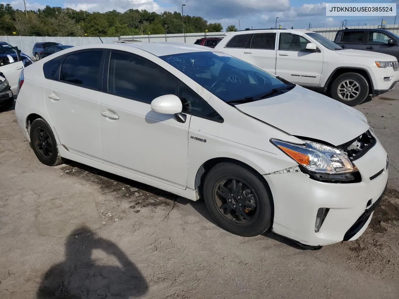 JTDKN3DU5E0385524 2014 Toyota Prius