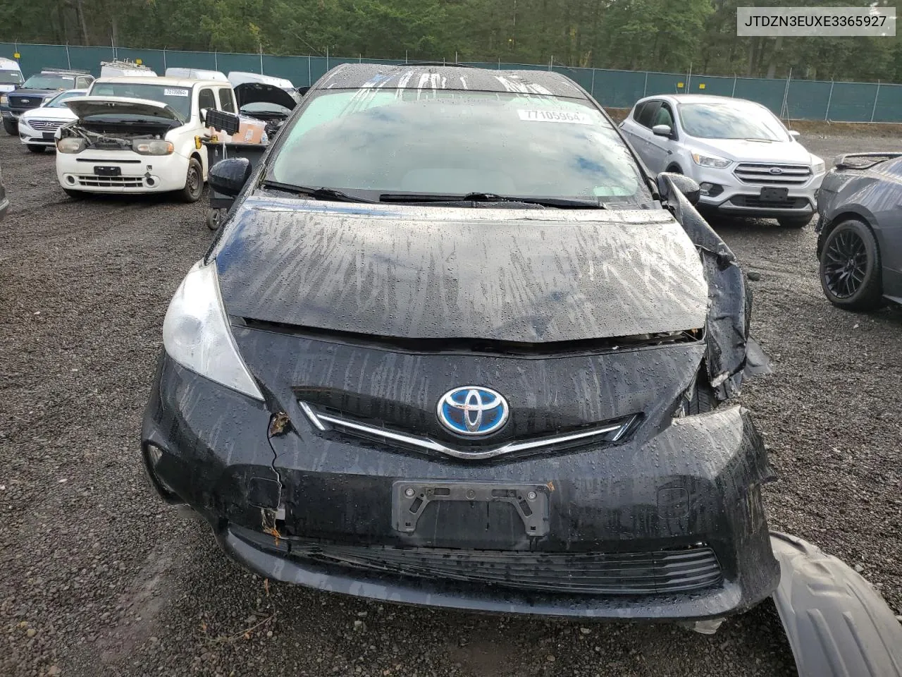 2014 Toyota Prius V VIN: JTDZN3EUXE3365927 Lot: 77105964