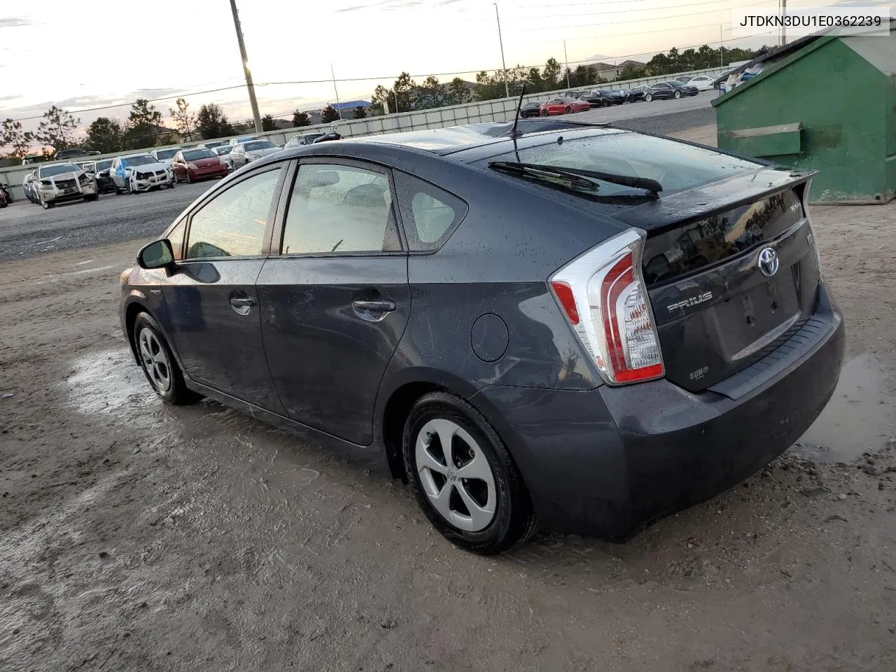 JTDKN3DU1E0362239 2014 Toyota Prius