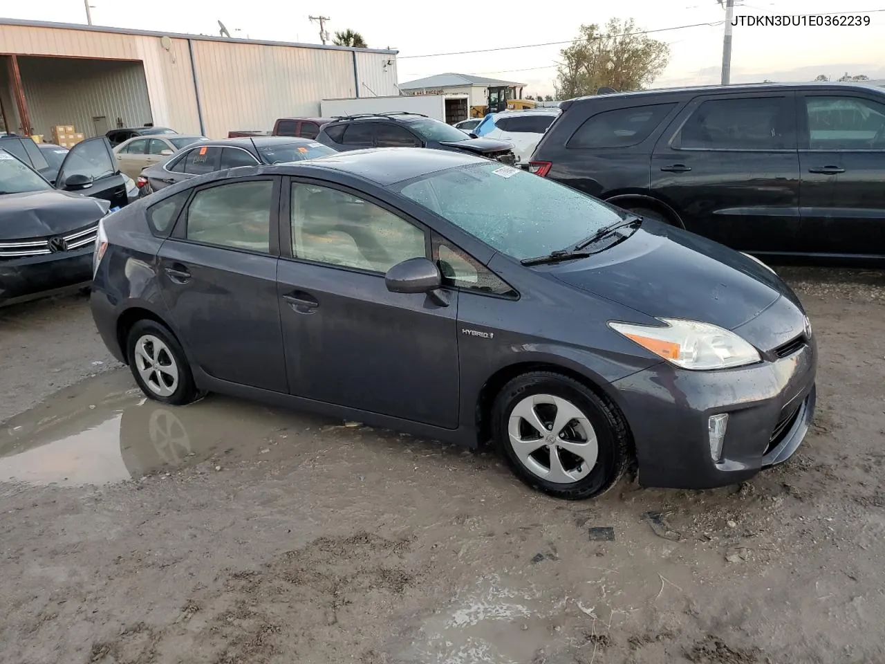 2014 Toyota Prius VIN: JTDKN3DU1E0362239 Lot: 77109454