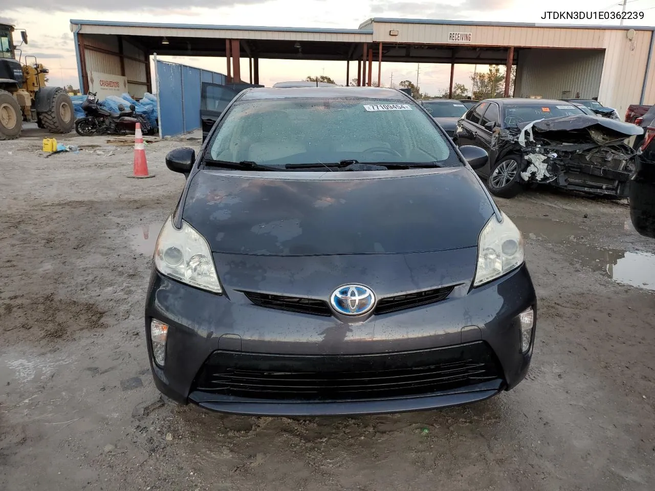 2014 Toyota Prius VIN: JTDKN3DU1E0362239 Lot: 77109454