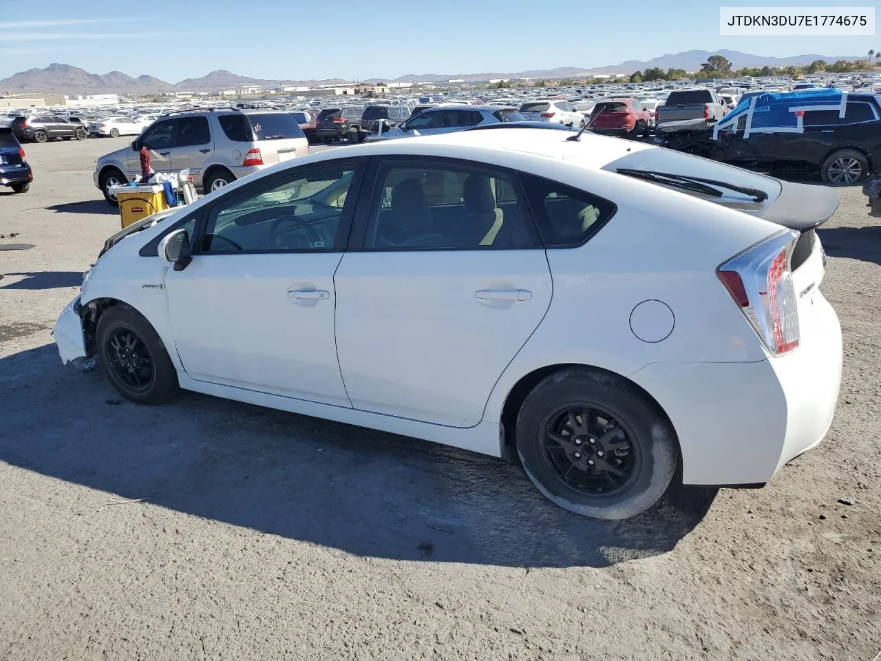 2014 Toyota Prius VIN: JTDKN3DU7E1774675 Lot: 77206004