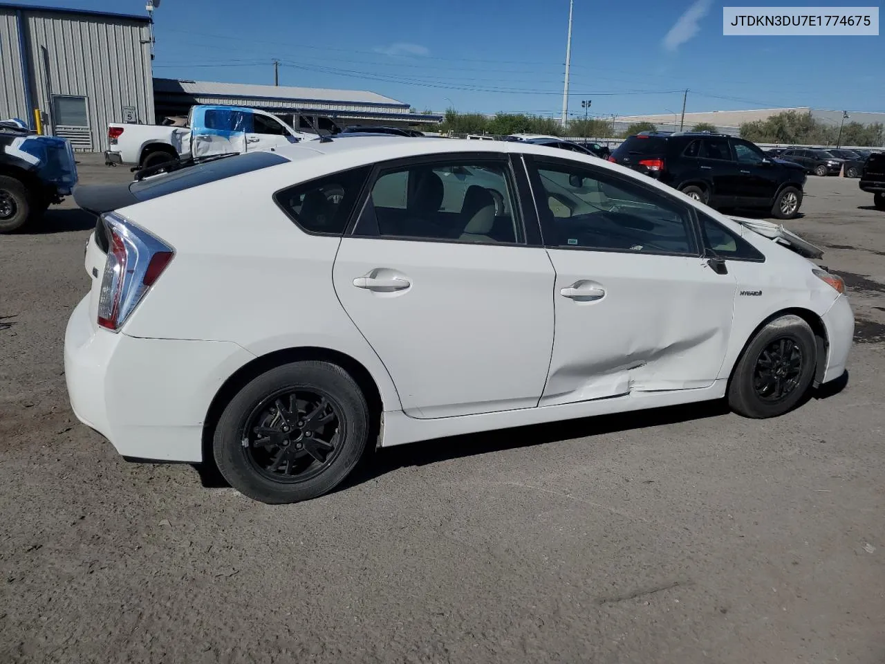 2014 Toyota Prius VIN: JTDKN3DU7E1774675 Lot: 77206004