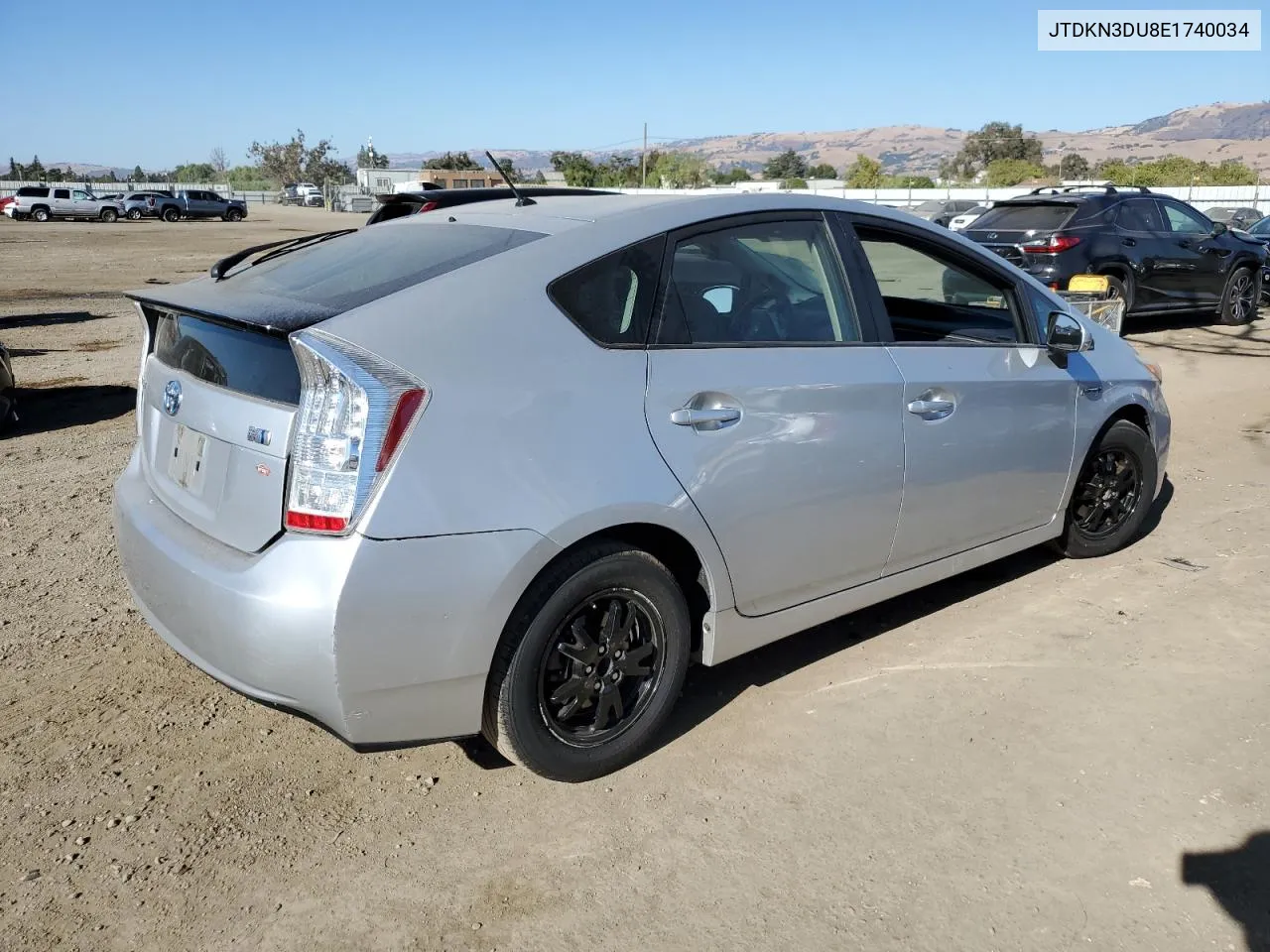 JTDKN3DU8E1740034 2014 Toyota Prius