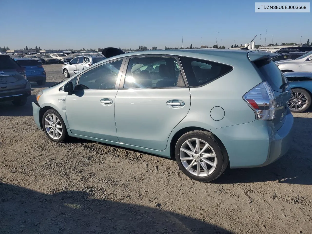 2014 Toyota Prius V VIN: JTDZN3EU6EJ003668 Lot: 77230734