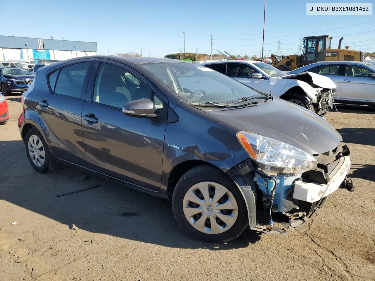 JTDKDTB3XE1081452 2014 Toyota Prius C