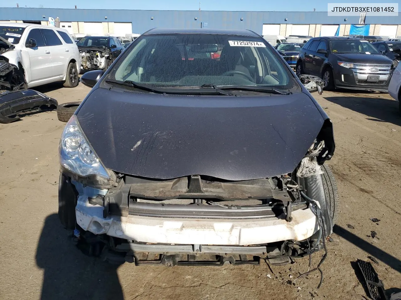 JTDKDTB3XE1081452 2014 Toyota Prius C