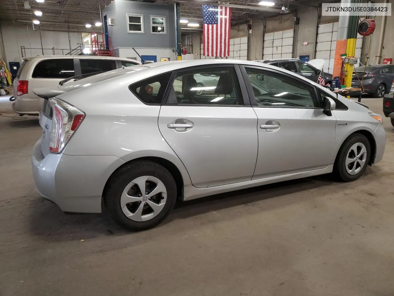 2014 Toyota Prius VIN: JTDKN3DU5E0384423 Lot: 77403644