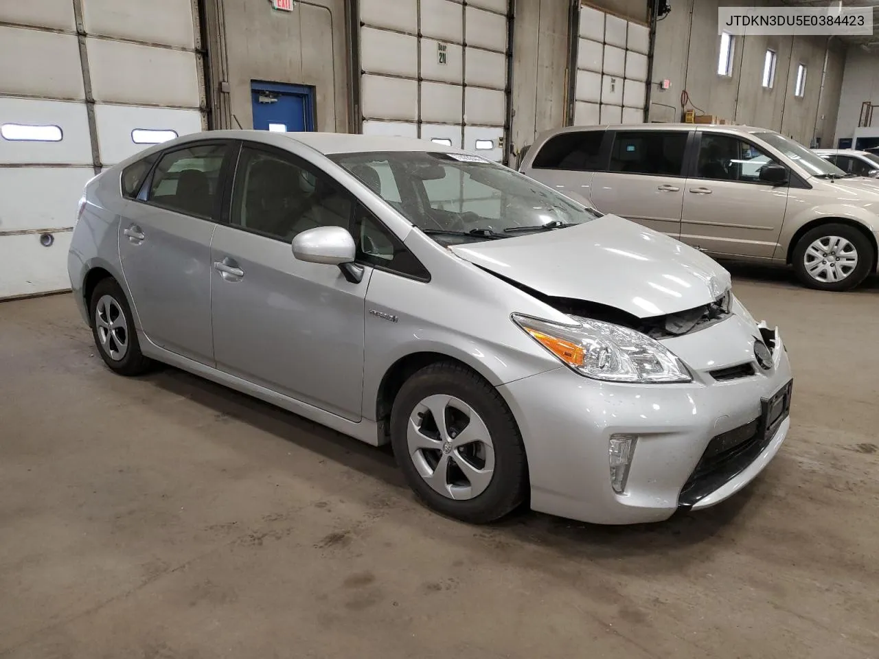 2014 Toyota Prius VIN: JTDKN3DU5E0384423 Lot: 77403644