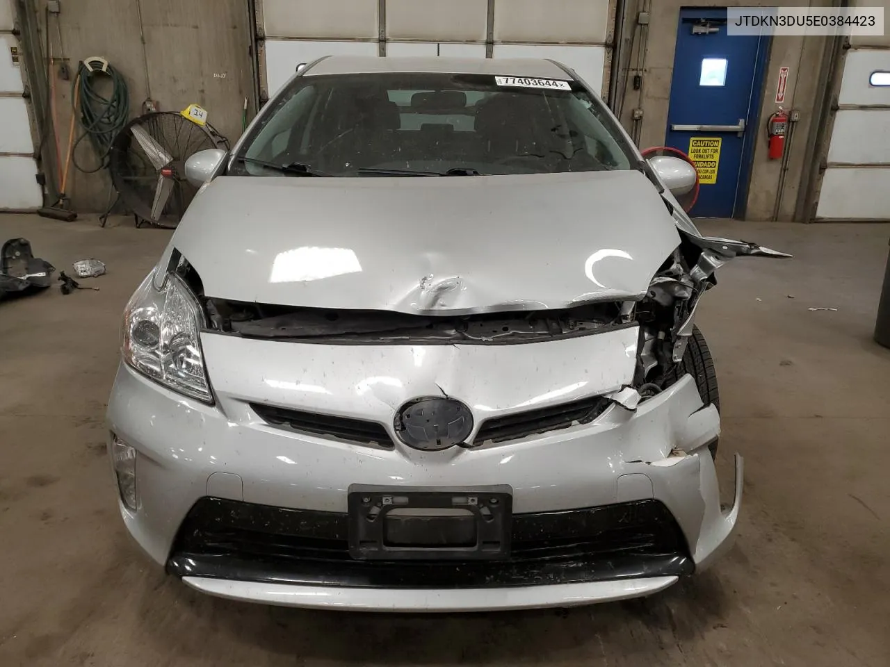 2014 Toyota Prius VIN: JTDKN3DU5E0384423 Lot: 77403644