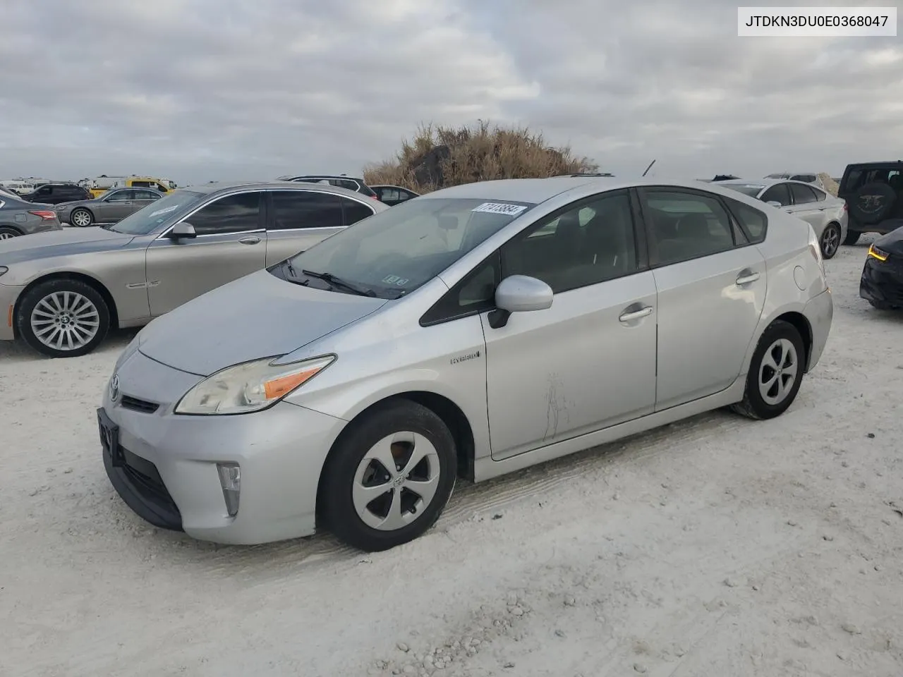 2014 Toyota Prius VIN: JTDKN3DU0E0368047 Lot: 77413884