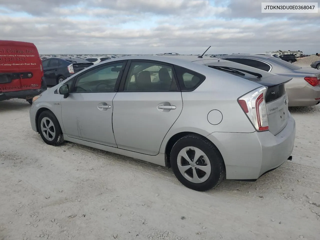 2014 Toyota Prius VIN: JTDKN3DU0E0368047 Lot: 77413884