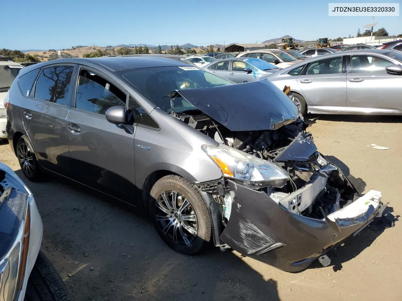 2014 Toyota Prius V VIN: JTDZN3EU3E3320330 Lot: 77663424