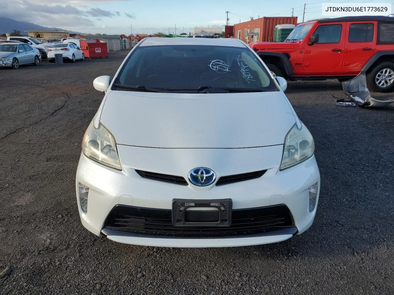 2014 Toyota Prius VIN: JTDKN3DU6E1773629 Lot: 78094574