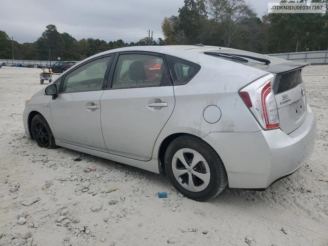 JTDKN3DU0E0387357 2014 Toyota Prius