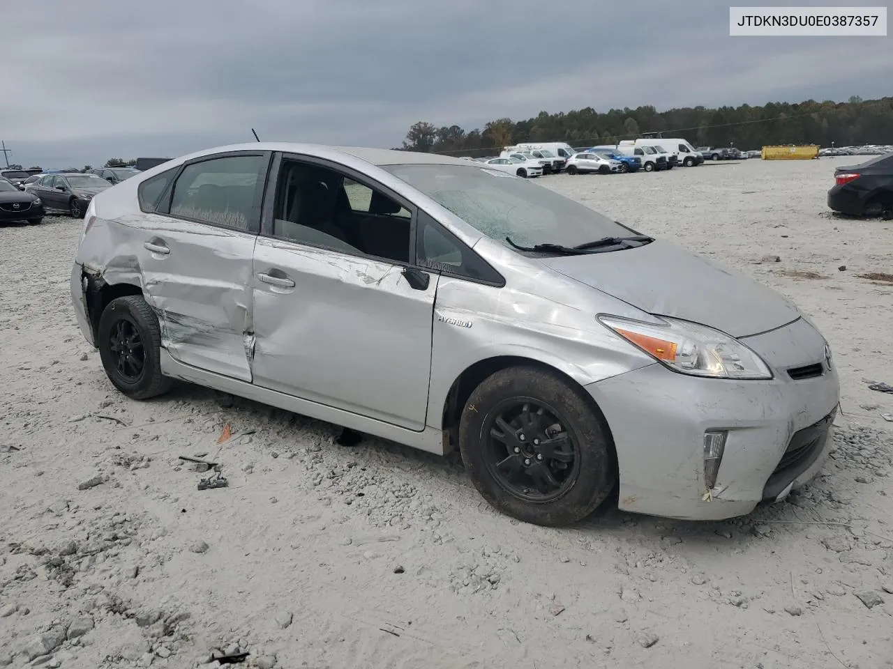 JTDKN3DU0E0387357 2014 Toyota Prius