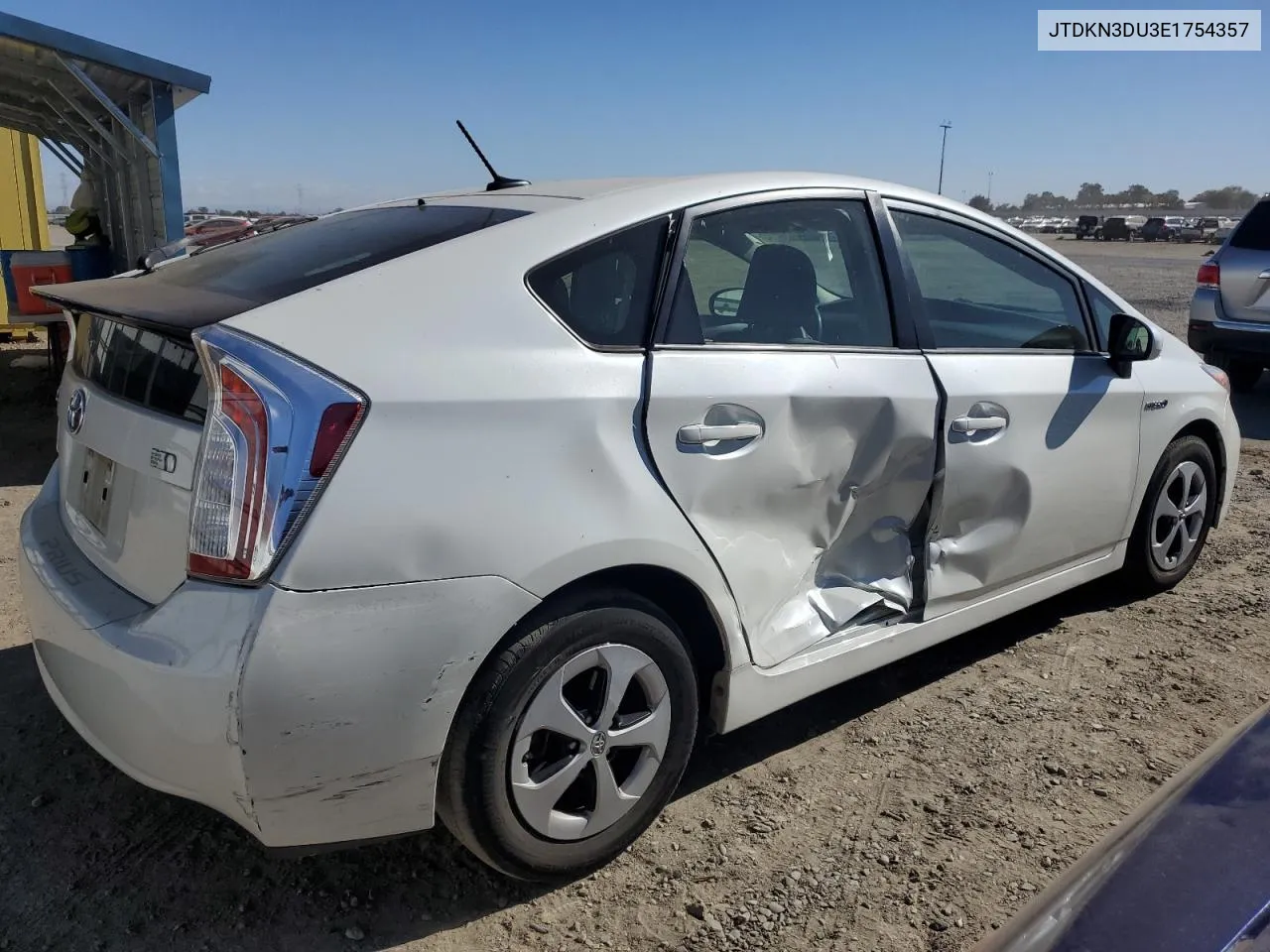 2014 Toyota Prius VIN: JTDKN3DU3E1754357 Lot: 78234454