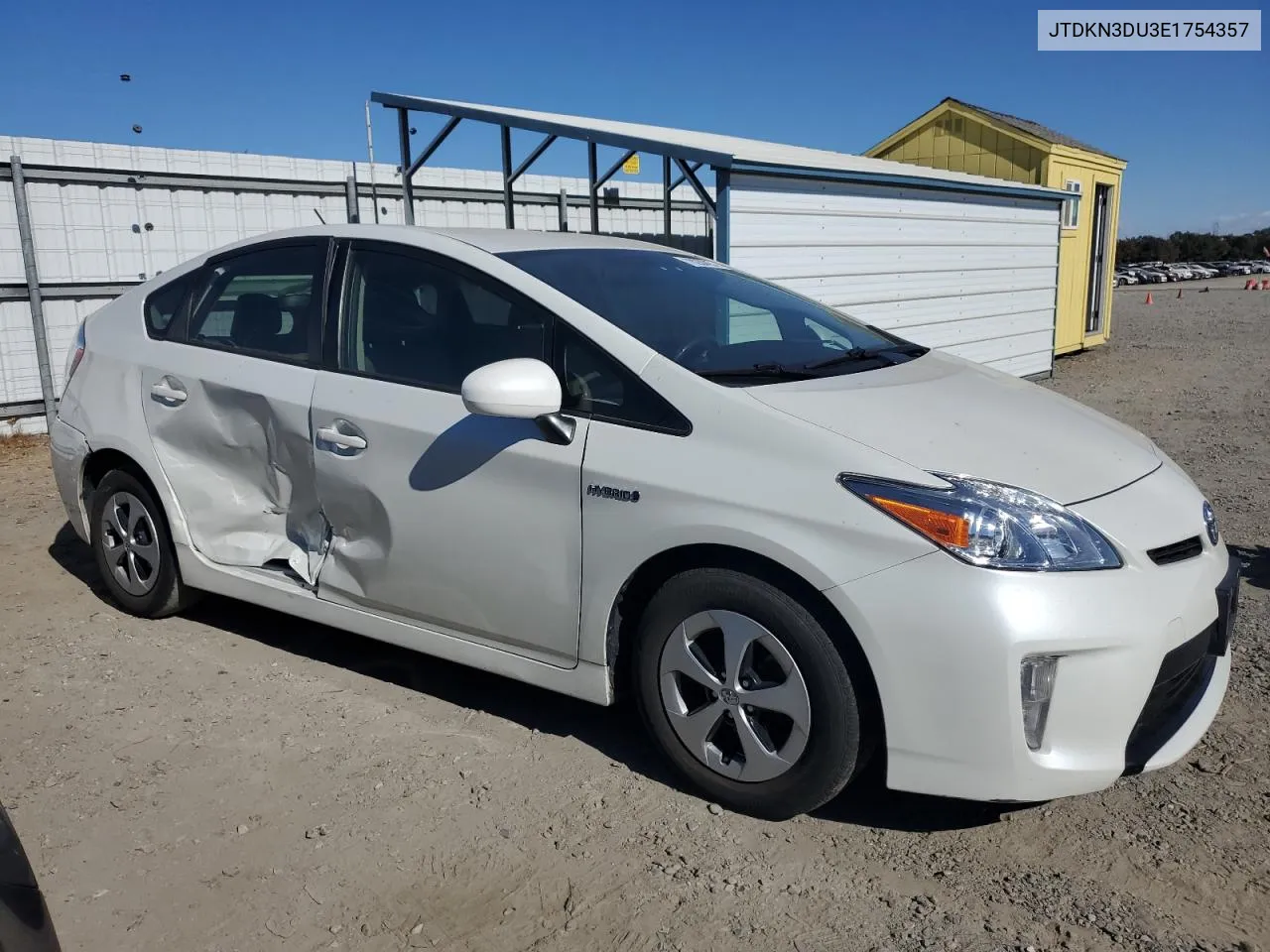 JTDKN3DU3E1754357 2014 Toyota Prius