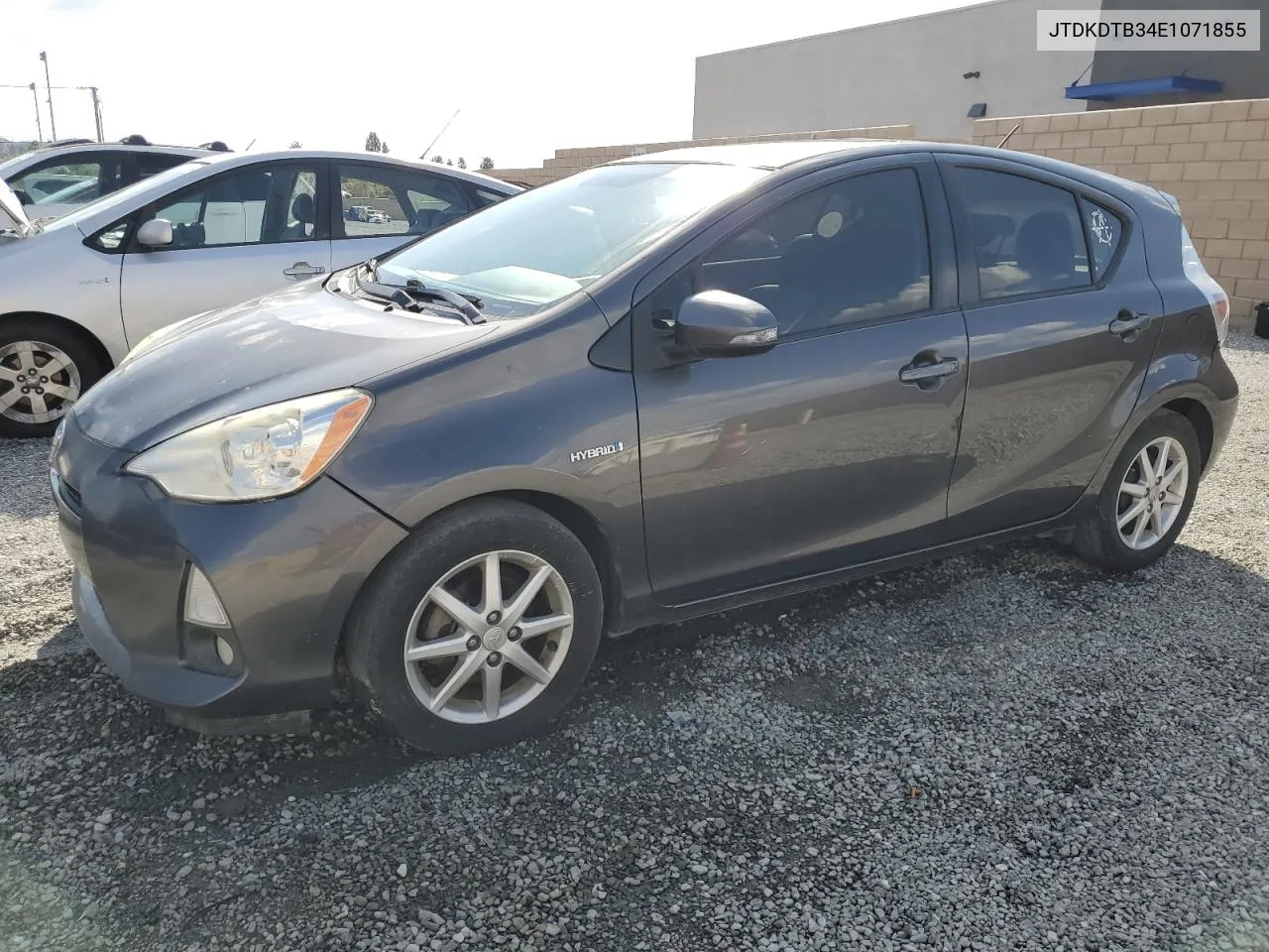 2014 Toyota Prius C VIN: JTDKDTB34E1071855 Lot: 78395574