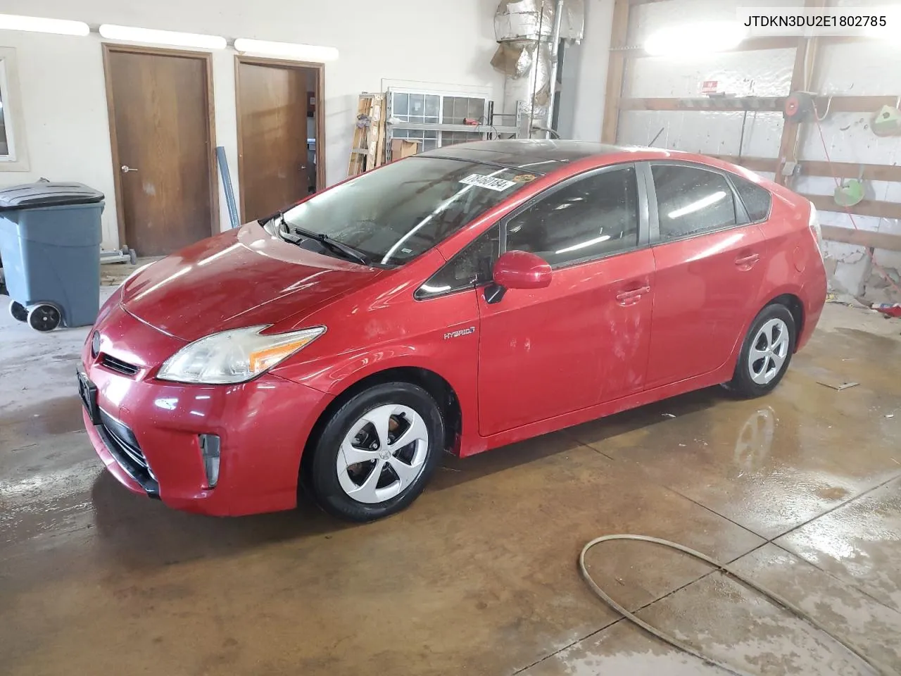 2014 Toyota Prius VIN: JTDKN3DU2E1802785 Lot: 78460184