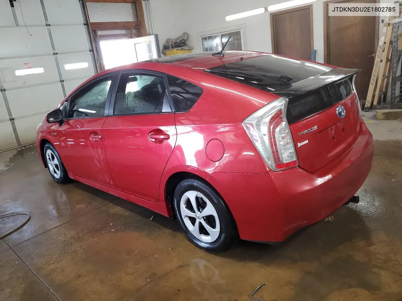 2014 Toyota Prius VIN: JTDKN3DU2E1802785 Lot: 78460184