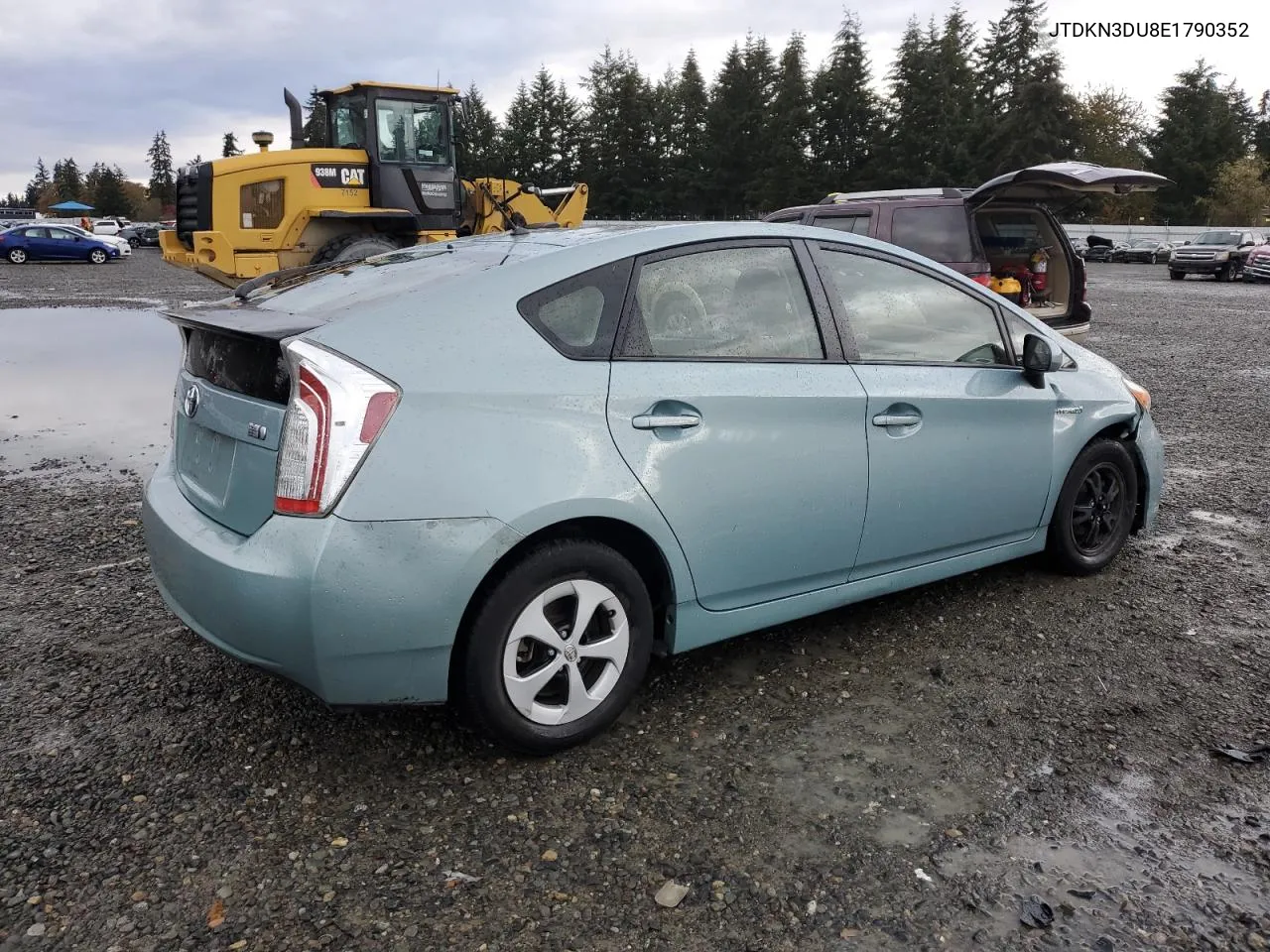 2014 Toyota Prius VIN: JTDKN3DU8E1790352 Lot: 78517404