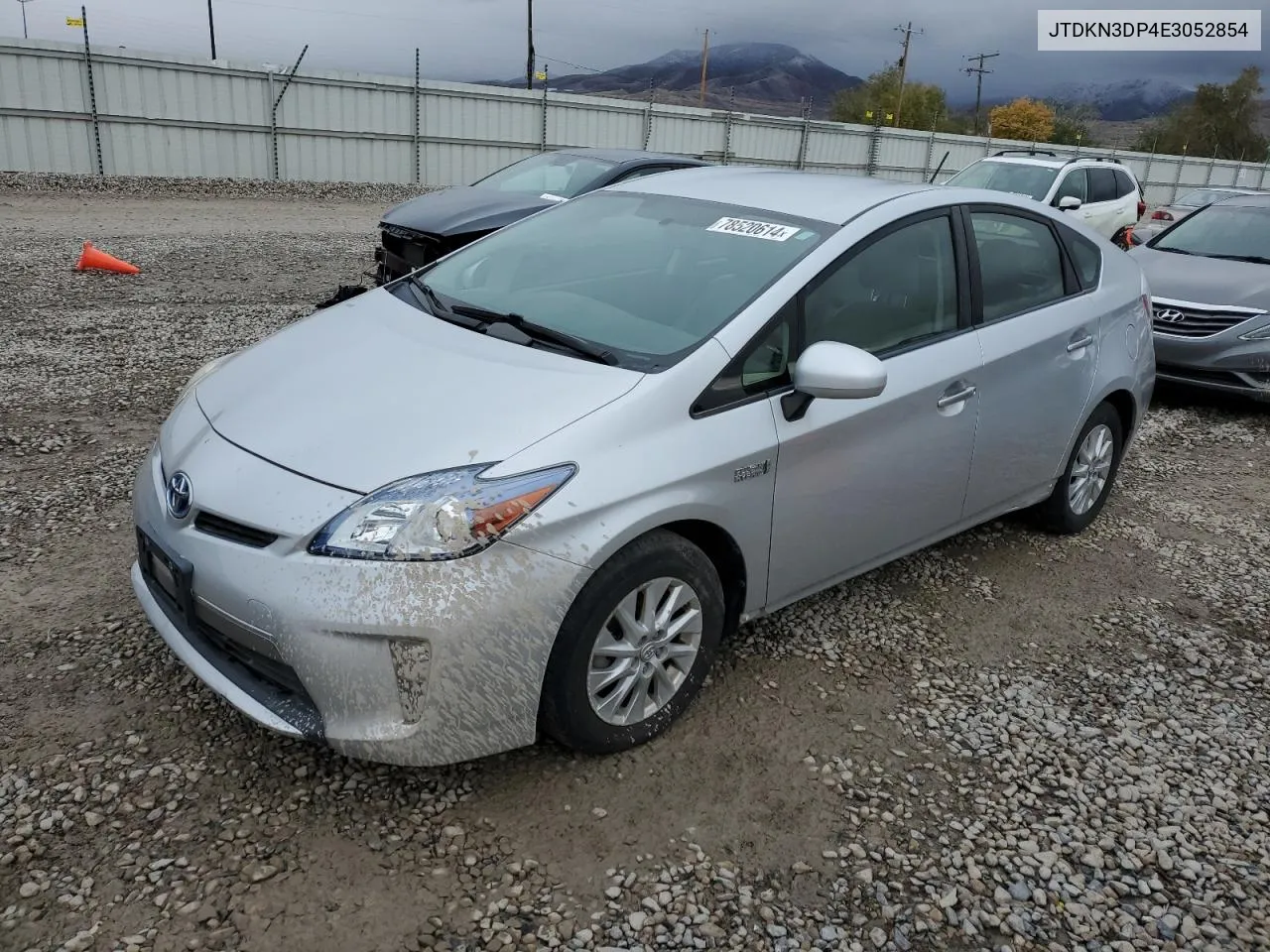 2014 Toyota Prius Plug-In VIN: JTDKN3DP4E3052854 Lot: 78520614