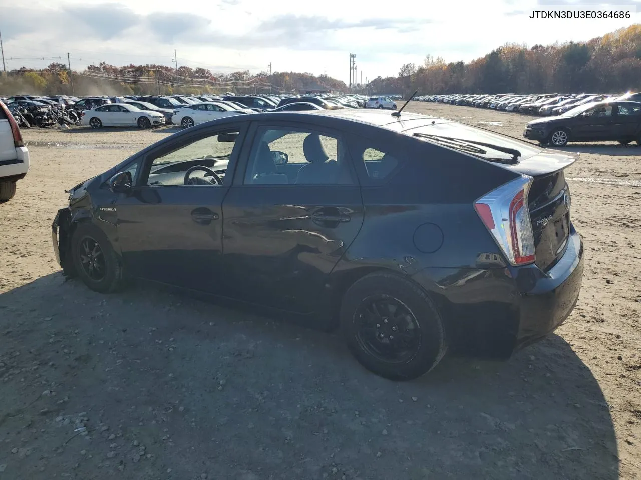 JTDKN3DU3E0364686 2014 Toyota Prius