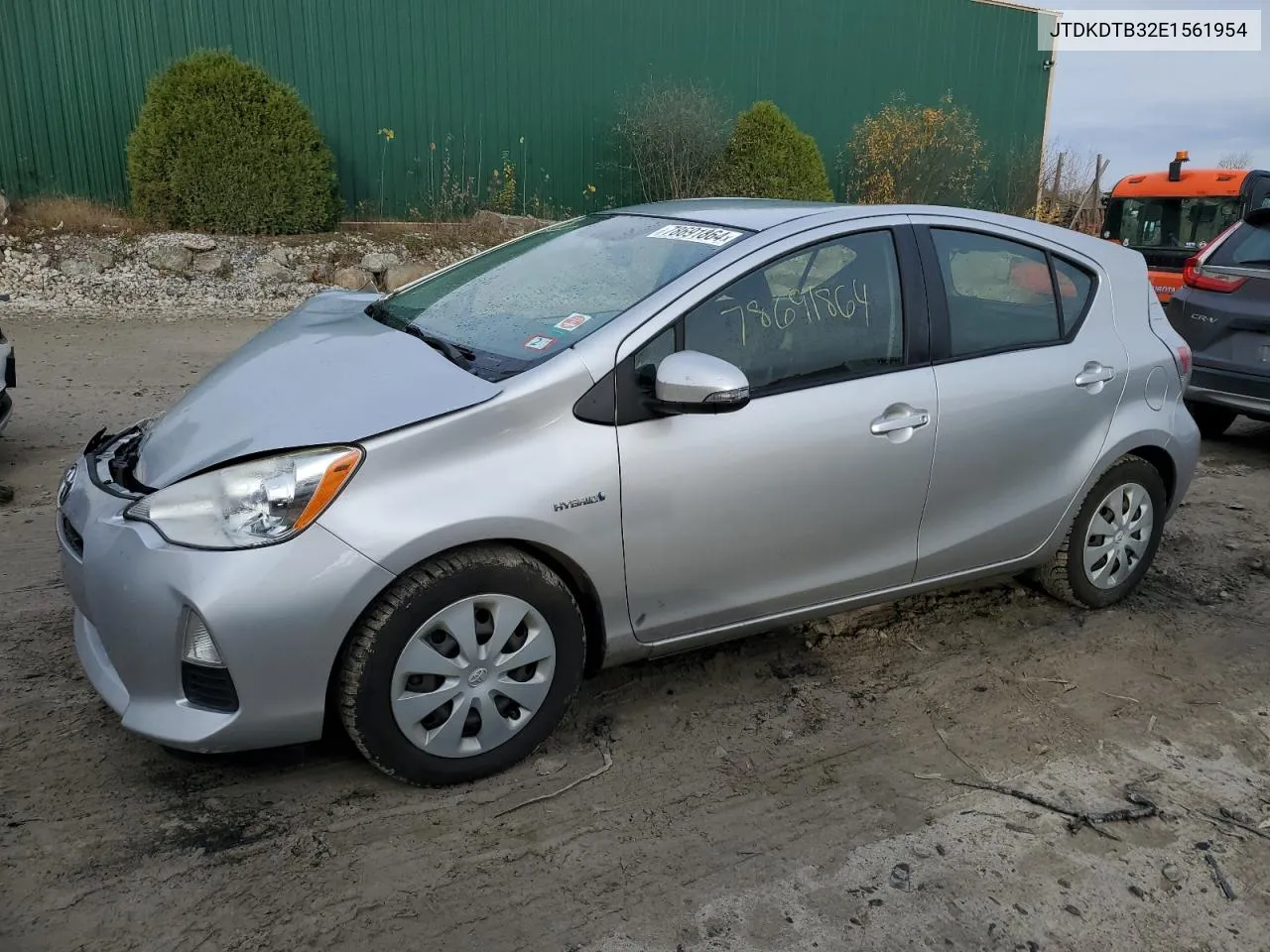 2014 Toyota Prius C VIN: JTDKDTB32E1561954 Lot: 78691864